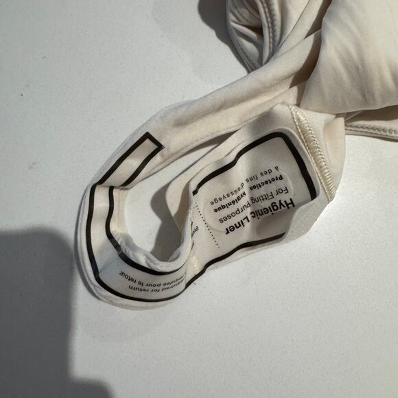 NWT lululemon Nulu Corsetry Bodysuit Sz XL Light Ivory - Picture 3 of 7